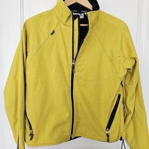 Obermeyer Womans Zip Jacket. Medium. Yellow Full Wsrm Base Layer